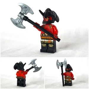 MOC di pezzi LEGO® Orco rosso con doppia ascia | Knight compatibile con 10305 31168 - Foto 1 di 1