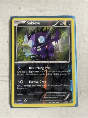 2015 pokemon Ancient Origins reverse holo Sableye 44/98 - Image 1 of 2