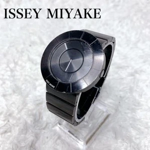 ISSEY MIYAKE Quartz Men's Watch To Black Tokuji Yoshioka Stainless Steel Japan - Picture 1 of 6