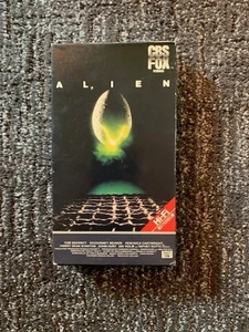 ALIEN Movie VHS Movie Horror Sci-Fi CBS FOX Video 1984 RED LABEL - Picture 1 of 5