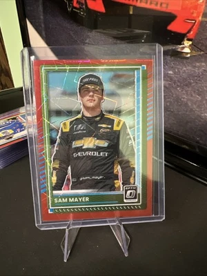 Sam Mayer #20 2025 Donruss Racing Optic Red Velocity Prizm Variant /199 - Image 1 of 2
