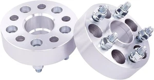 2pc 5x4.5 Hubcentric Wheel Spacers 1.5 Inch 12x1.5 Studs 67.1mm for Mitsubishi - Picture 1 of 7