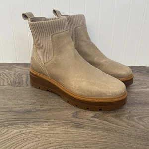 Botas Timberland Para Mujer 8 Taupe Cervinia Valley Chelsea Cuero al Tobillo - Imagen 1 de 7