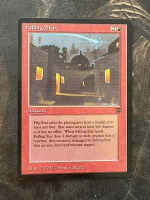 *** LEGENDS Falling Star *** NM-Mint Beauty! - DUTY PAID - Magic MtG - Image 1 of 2