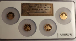 2009-S NGC PF69 UCAM - Penny US Mint Proof 4 Coin - Ultra Cameo - 4 Coin Set! - Picture 1 of 3