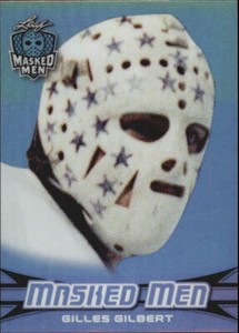 2017-18 Leaf Masked Men #6 Gilles Gilbert - NM-MT