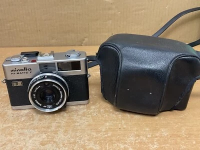 Minolta Hi-Matic F 35mm Rangefinder Camera 38mm f/2.7 Lens - Bild 1 von 4