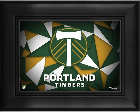 Portland Timbers Framed 5x7 Team Logo Collage Fanatics Authentic Certified Cover