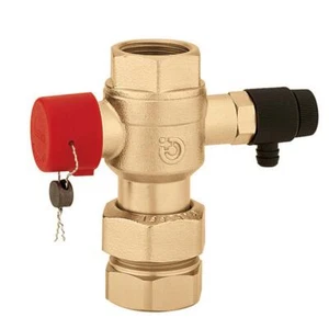 Caleffi 5580 Kappenventil für Ausdehnungsgefäß mit Entleerung 1" - Bild 1 von 4