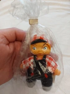 Vintage DDR Germany Gummipuppe Spielzeug Famos Leipzig Puppe 10 cm NOS - Bild 1 von 6