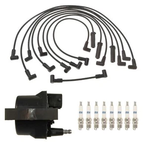 Ignition Wires Coil 8 Spark Plugs Kit ACDelco For Chevy Caprice 5.0L Police Taxi - Picture 1 of 1