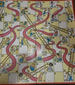 1979 Dias Rutschen und Leitern Ersatz Spielfiguren Teile nur Brett Hasbro - Bild 1 von 3