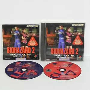 BIOHAZARD 2 DUAL SHOCK Ver. PS1 Playstation For JP System ccc p1 - Picture 1 of 2
