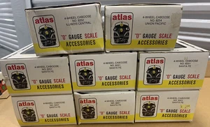 Atlas "O" Scale..2-Rail..4-Wheel Caboose assortment..10 Pieces - Picture 1 of 6
