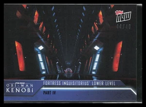 2023 Topps Now Star Wars Obi-Wan Kenobi Part 4 #d/49 #18 Fortress Inq. - Picture 1 of 2
