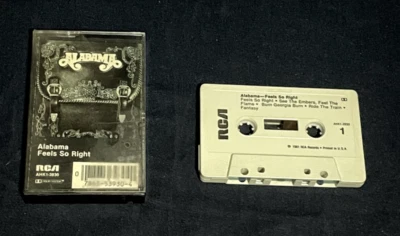 Alabama Feels So Right CASSETTE TAPE RCA RECORDS VINTAGE 80s - Image 1 of 4