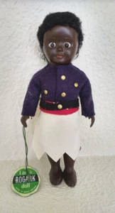 Vintage 1960s ROGARK DOLL UK Fiji Police Souvenir 6 1/2" Original Tag - Picture 1 of 7