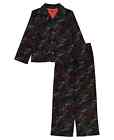 AME Big Jungen Shang-Chi Mantel Pyjama, 2-teiliges Set schwarz rot Größe 4