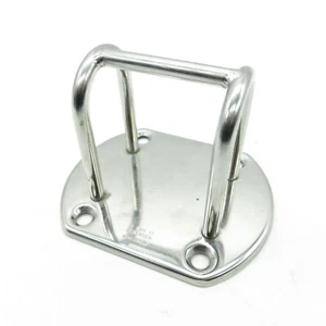 Niro Petersen Spi-Baum Halterung Deckshalter Spinnakerbaum Höhe: 80mm Edelstahl  - Picture 1 of 5