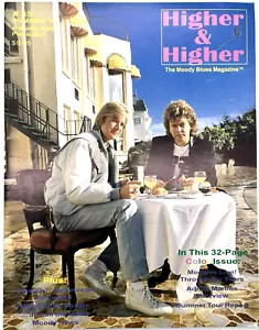 MOODY BLUES HIGHER & HIGHER MAGAZINE ISSUE #35 SUMMER 1997 (24) - Picture 1 of 8