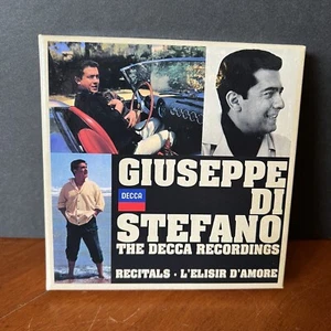 Giuseppe di Stefano CD Box Set The Decca Recordings Recitals L’Elisir D’Amore - Picture 1 of 4