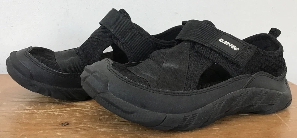 Hi-Tec Black Water Shoes Hiking Youth Unisex Boys Girls Sandals 5.5 EU 21 - Image 1 of 4
