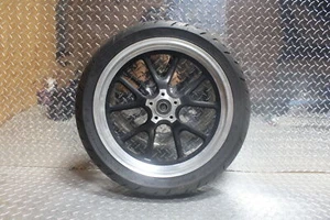 2014 HARLEY-DAVIDSON SPORTSTER 883 REAR BACK WHEEL RIM HUB 44012-11A 17" RARE - Picture 1 of 10