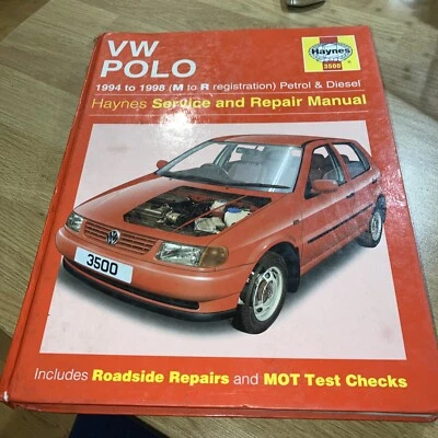 For VW - Polo Petrol & Diesel 1994-1999 Service & Repair Manual 3500 Haynes - Image 1 of 4