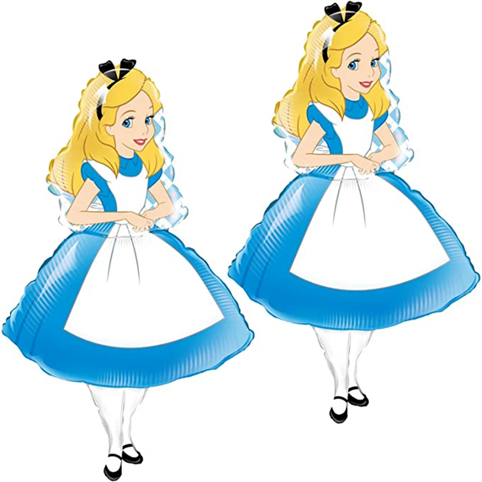 Alice Whimsical Wonderland Theme Birthday Party Decorations Balloons. - Image 1 of 1