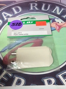 Esky EK1-0511 Plastic Paddle Set: {White} NewInPack USA Shipped - Picture 1 of 5