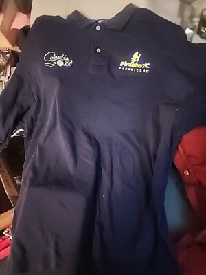 Camisa polo de golf vintage Sea Palms de Hartwell Columbia 300 azul XL hecha en EE. UU.  Foto 1 de 4