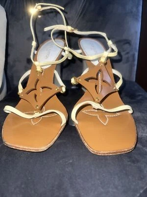 sandalia cuña correa t louis vuitton  Foto 1 de 4