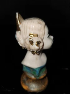 Mini busto de una chica fallera. De Ramón Inglés. - Imagen 1 de 5