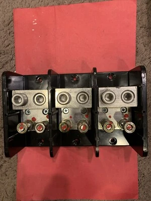 USED - Marathon Power Distribution Block 1453599 5 600V 3Pole V Clean - Image 1 of 4