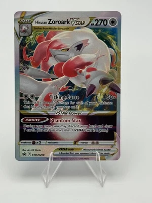Hisuian Zoroark VSTAR SWSH298 SWSH: Sword & Shield Promo Cards Holo Pokemon TCG - Image 1 of 2