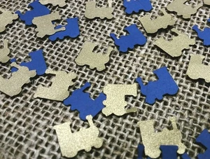 Train confetti 300 count Boy Party decorations Birthday Baby Shower - Picture 1 of 6
