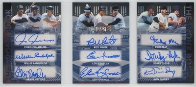 Libro Leaf Bronx Legacy 2025 Chris Chambliss Roy White Rudy 3/3 de mayo automático Foto 1 de 2