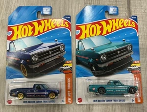HOT WHEELS 2025 SUPER TREASURE HUNT 1975 DATSUN SUNNY TRUCK (B120) - Picture 1 of 5