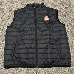 Pheasant Forever Herren Größe XL X-Large isolierte schwarze Jagdweste mit durchgehendem Reißverschluss - Bild 1 von 6