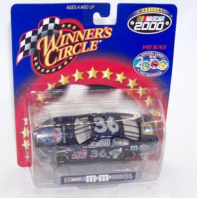 1:43 WINNERS CIRCLE 2000 #36 M&M's MILLENNIAL CELEBRATION ERNIE IRVAN NIP - Image 1 of 2