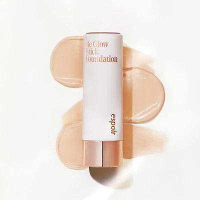 ESPOIR Be Glow Stick Foundation SPF50+ PA++++ 0.39oz/11g – 4 Shades K-Beauty - Image 1 of 4
