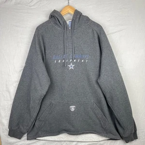 Vintage Dallas Cowboys Sweater Mens 2XL XXL Reebok Hoodie NFL Football Baggy Y2K - Picture 1 of 12