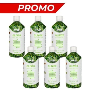 PROMO SNEP OLIVOX 6 BOTTIGLIE DA 1LT -- PANCIA PIATTA DRENA E SGONFIA -- - Foto 1 di 2