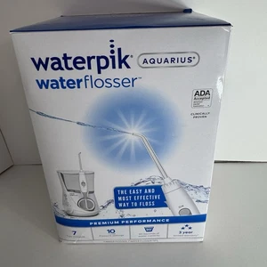 Waterpik Aquarius Zahnseide Modell WP-660C weiß zur Zahnreinigung offene Box - Bild 1 von 10