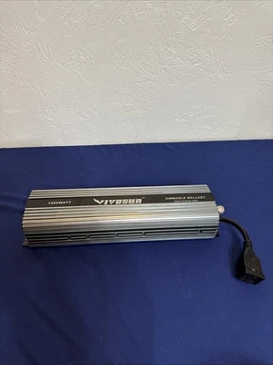 VIVOSUN 1000W Dimmable Digital Ballast MH HPS Grow Light Ballast Hydroponics - Image 1 of 4