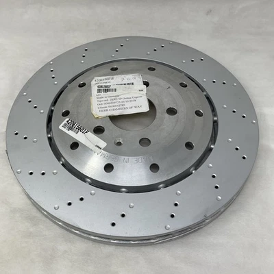 420615601F OEM LAMBORGHINI GALLARDO AND AUDI R8 REAR DISK BRAKE ROTOR - Image 1 of 4