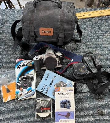 Пленочная камера Canon EOS Rebel G с объективом 28-80 мм ручная ++ - Изображение 1 из 4