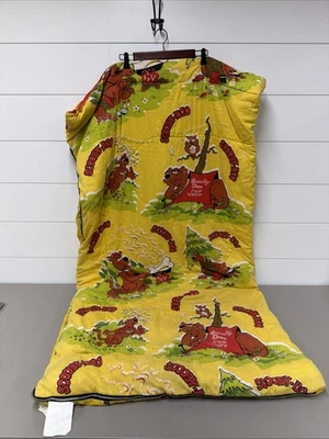 Saco de dormir vintage Scooby-Doo 1976 Hanna-Barbera Sears Roebuck Foto 1 de 4