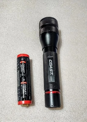 Linterna Coast G450 resiste impacto y enfoque de torsión de agua: baterías incluidas usada Foto 1 de 4