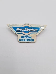 Micro Machines Vintage Galoob 1988 Official Collectors Badge Genuine Galoob A45 - Picture 1 of 3